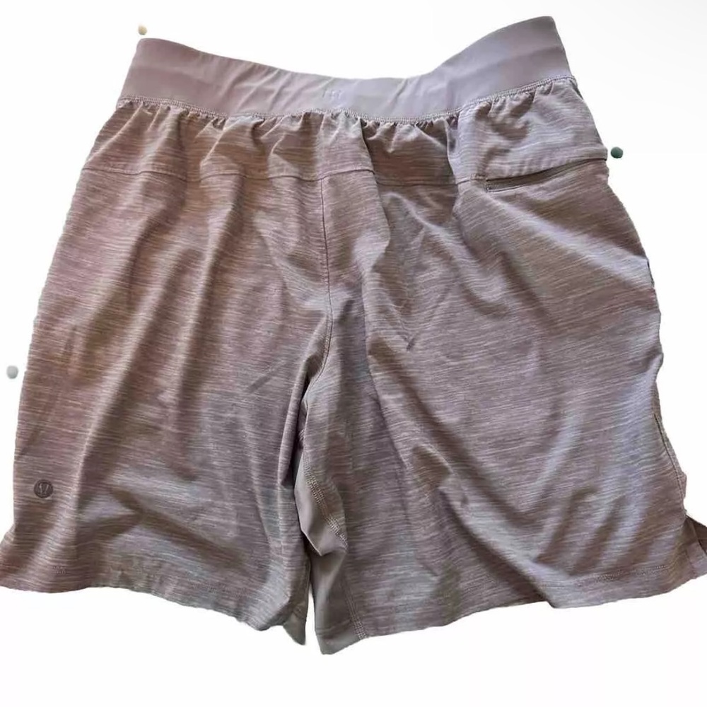 Lululemon T H E Shorts Size Medium Unlined Gray P… - image 2
